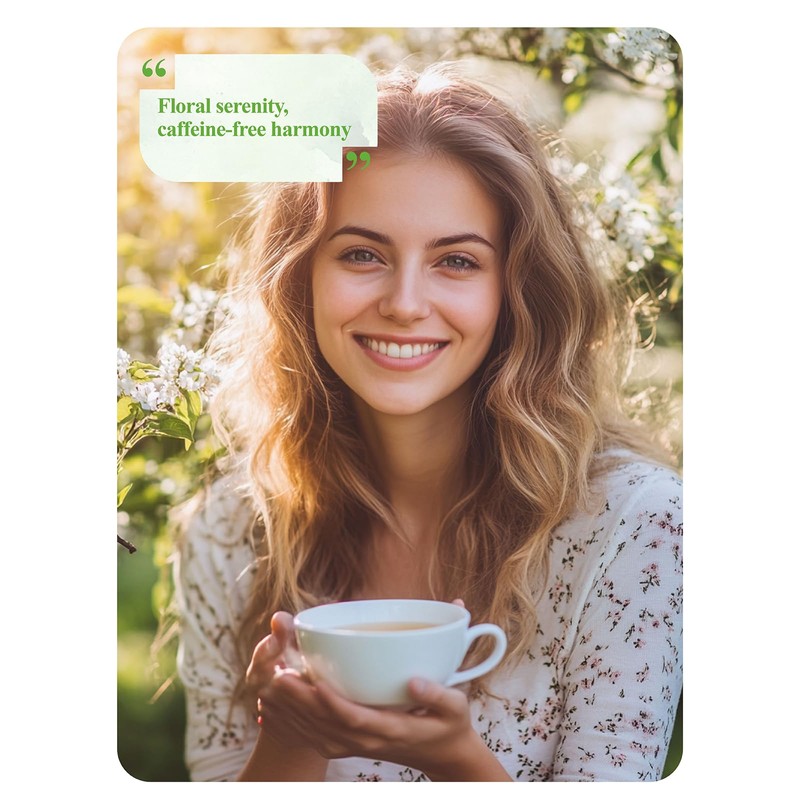 LOOMICA Decaf Jasmine Green Tea, Decaffeinated, Smooth & Refreshing Jasmine