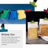YUREMEEY Sealing Clips, 9 Pieces Colour Bag Clips, Plastic Sealing