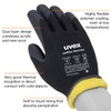 Uvex Unilite Thermo Plus Unisex 9 Winter Gloves, Black