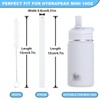 6pcs Replacement Straws for Hydrapeak Mini 14OZ Kids Water Bottles,