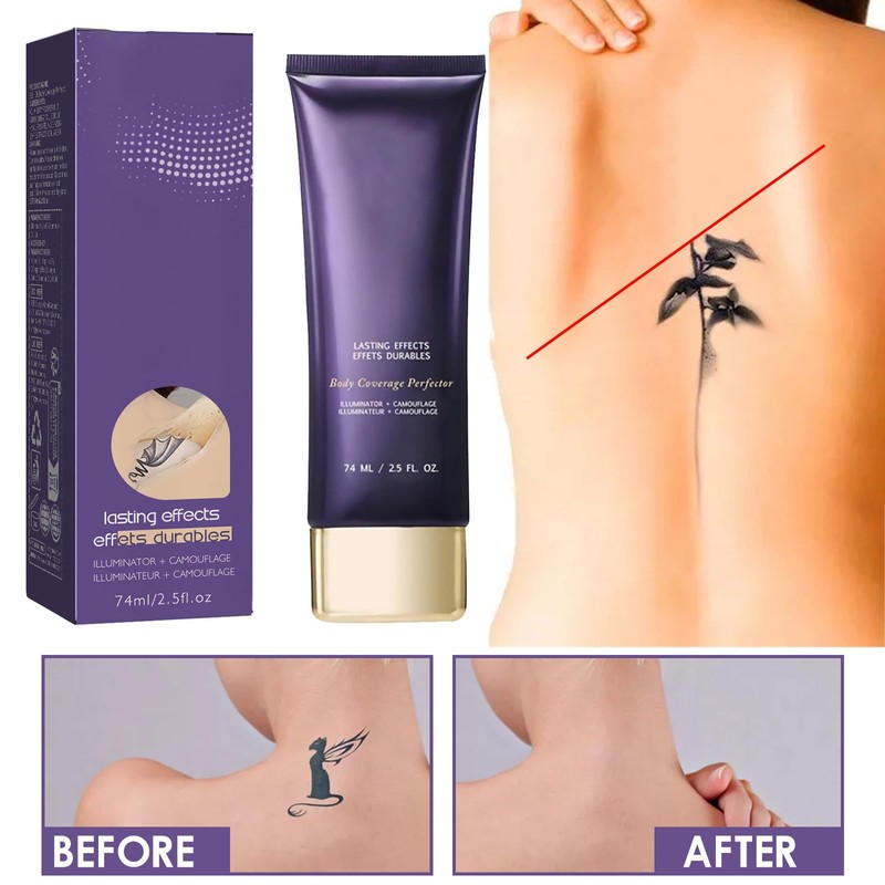 Tattoo Concealer Waterproof Tattoo Concealer for Body, Tattoo Remover, 74