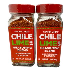 FC Trader Joe's Chile Lime Seasoning Blend, 2.9 oz, Pack of 2