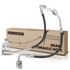 A-Premium Rear Driver and Passenger Brake Hydraulic Hose Compatible with