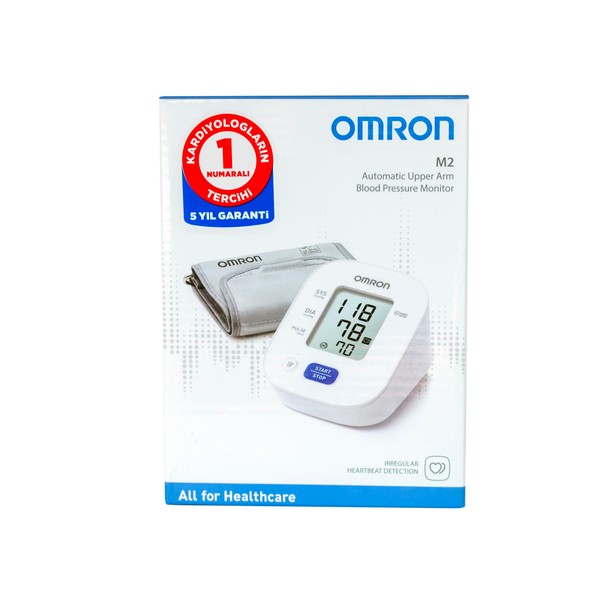 Omron M2 (HEM-7143-E) Classic Digital Automatic Upper Arm Blood Pressure Monitor Stores Up to 30 Readings
