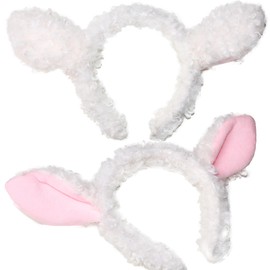 Tequise Sheep Headband and Tail Costume - Lamb Cosplay Accessories