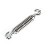 M6 Stainless Steel 304 Turnbuckle Double Hook Wire Tension Tensioner