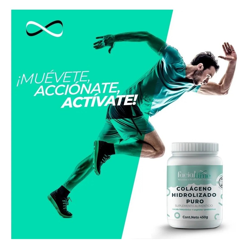 Kit 4 Colágeno Hidrolizado Puro Ácido Hialurónico Prebioticos Vitaminas 450