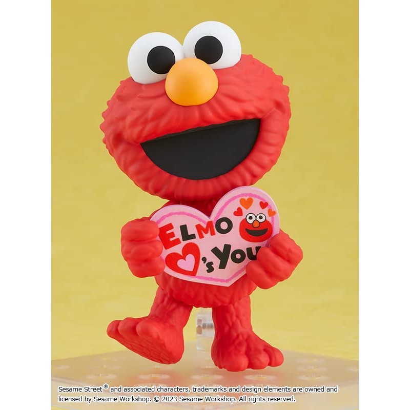 Nendoroid Sesame Street Elmo, Non-scale, Plastic, Pre-Painted Action Figure