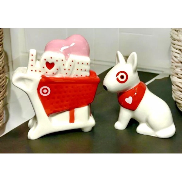 Target Spritz 2025 Valentine’s Day Ceramic Cart & Bullseye Dog