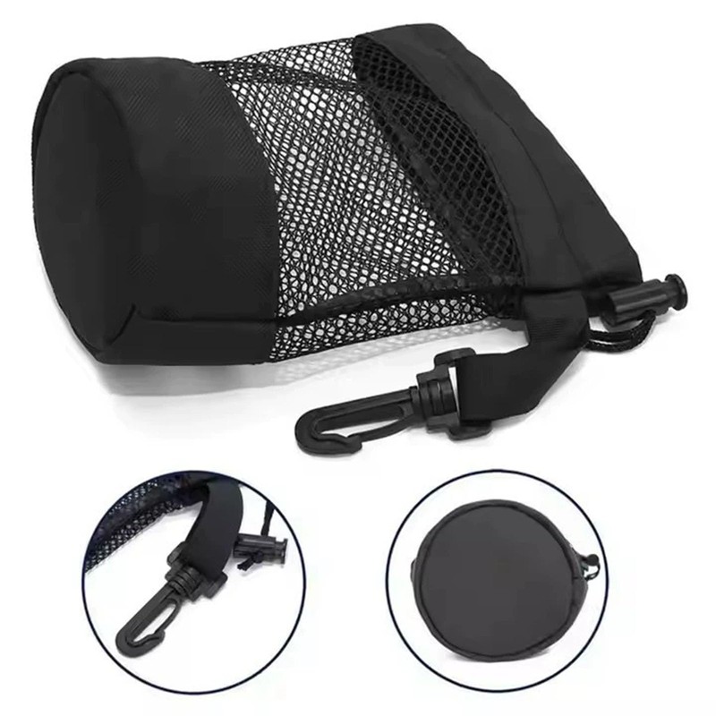 Golf Bag, Black, Abrasion Resistant, Portable, Washable, Reinforced Bottom, One