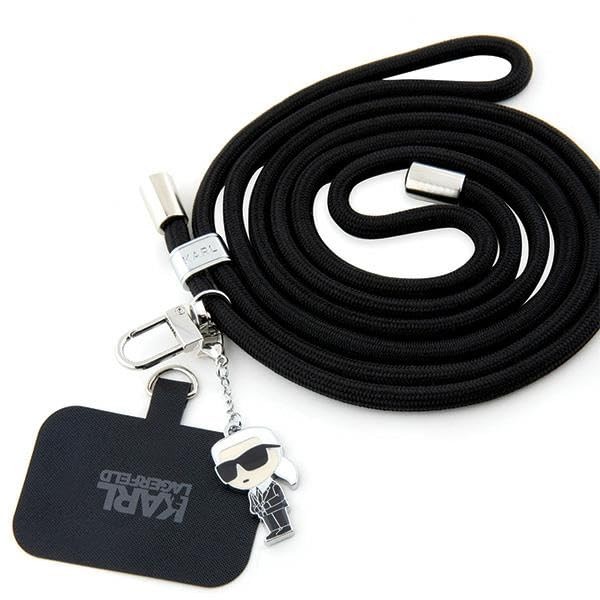 KARL LAGERFELD KLUCNMSCKIK Universal CBDY belt Black, black