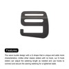 sourcing map Pack of 8 Metal Webbing Strap 0.98 Inches