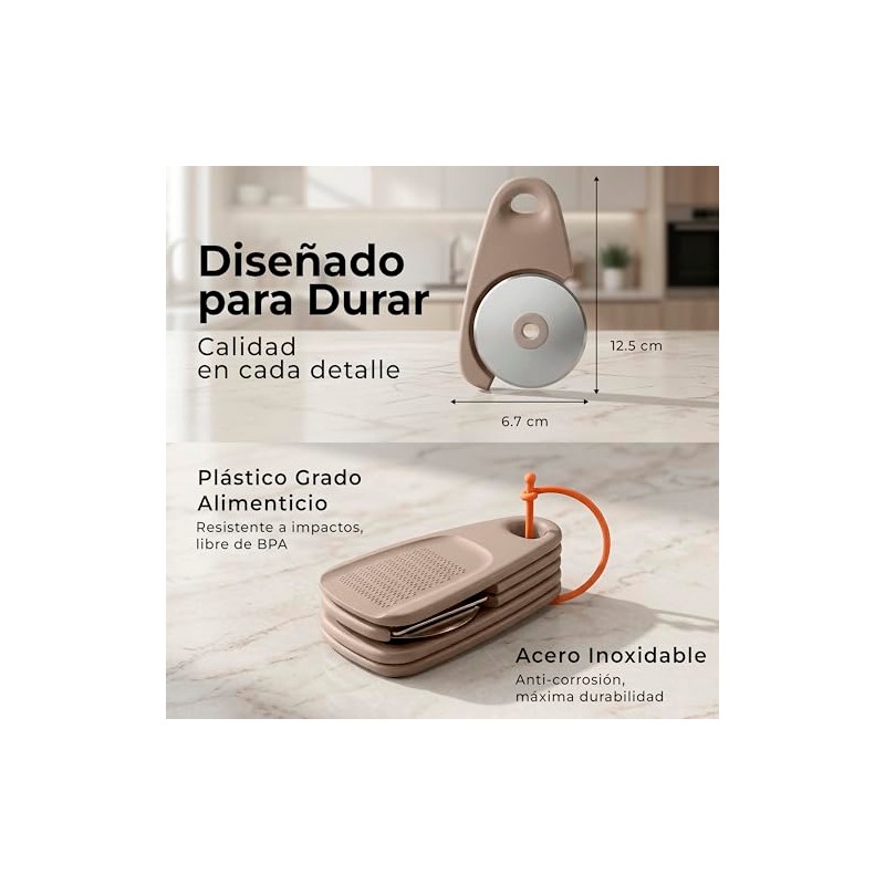 Juego de Utensilios de Cocina 5 en 1 para Casa,Camping,