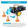 TECHVIDA Smart Robot Car Chassis Kit, Smart Robot Car 2WD