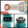 A-Premium Set of 6 Fuel Injectors Compatible with Toyota Camry