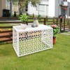 Air Conditioner Fence, 1.5P A/C Units Freestanding Privacy Screen Fence