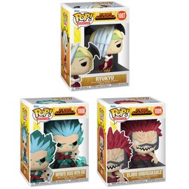 Funko Animation: POP! My Hero Academia Collectors Set 5 - Ryuko in Hero Costume, Infinite Deku with Eri, Eijiro Unbreakable