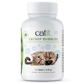 Catit Catnip Bubbles for Stimulating Indoor and Outdoor Cats