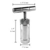 Formax420 3.5" Tool Pollen T Press Heavy Duty Metal T