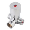 G1/2 Hot Cold Water Mixing Valve 3 Ways Thermostatic Mixer