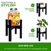 Adjustable Drink Dispenser Holder - Stand for 6-11" Dispenser, Fits