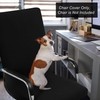 PiccoCasa Stretchable Waterproof Office Chair Cover, Jacquard Stripe Computer Chair