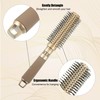 VOCOSTE Round Hair Brush, Unwinding, Wet Hair Brush, Curling, Blow