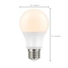 Satco S11429 Dusk to Dawn A19 LED Light Bulb, 60W