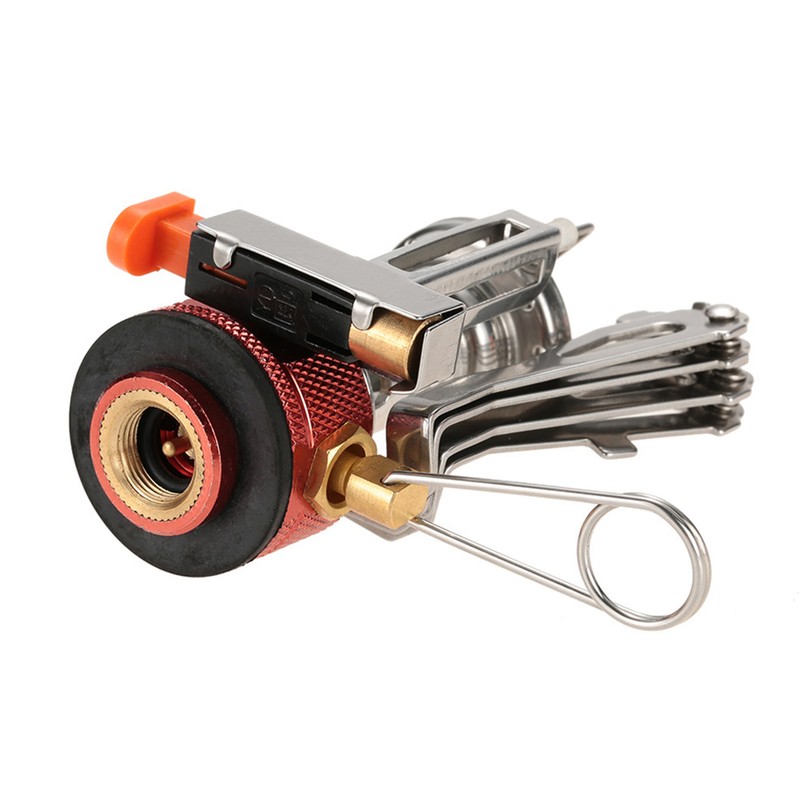 Outdoor Camping Hiking Cookware with Mini Camping Piezoelectric Ignition Stove