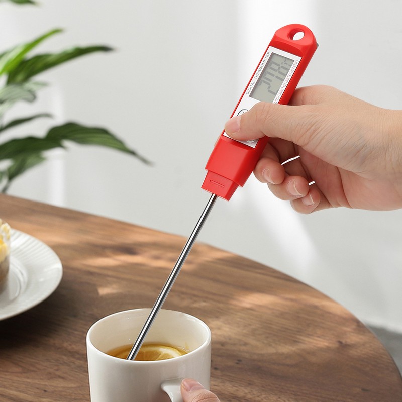 Probe Type Digital Food Thermometer Portable BBQ Barbecue Temperature Meter