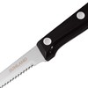 SUNALND Steak Knives Set,Micro Serrated Edge Full Tang Triple Riveted