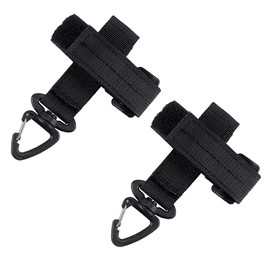 FAZee Glove Holder for Duty Belt Gloves Strap Work Gloves Safety Clip Outdoor Tactical Glove Keeper Climbing Rope Storage with 360° Swivel Hook Buckle