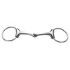 Korsteel Stainless Steel Jointed Loose Ring Eggbutt Snaffle Bit, 5.5"