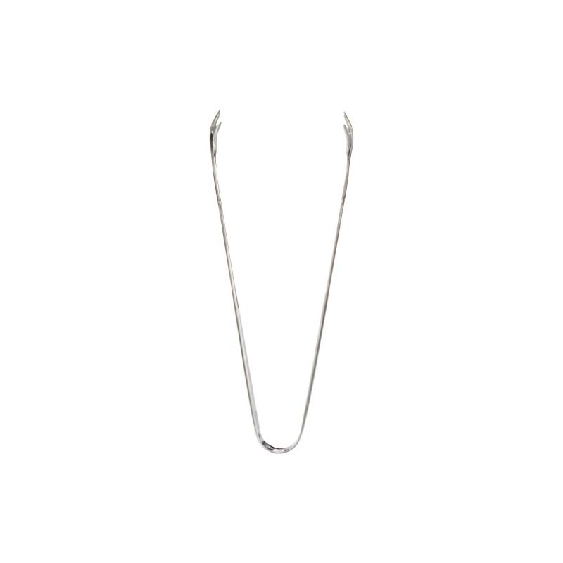 Endoshoji PAI14002 Commercial Ice Tongs, Medium, 18-0 Stainless Steel, Made