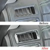 EIOFEVY Chrome Center Console Air Vent Outlet Cover Trim Frame