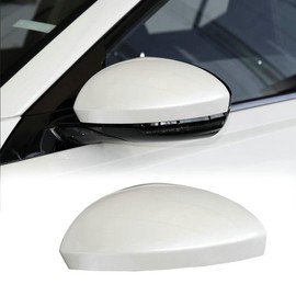 Front Left Right Side Rearview Mirror Cover Cap For Nissan Altima 2019 2020 2021 2022 Pearl White (Left (Driver) Side)
