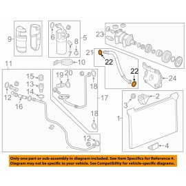 GM OEM A/C AC Condenser/Comp