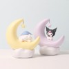 Cute Moonlight Night Lamp Sweet Dreams Crescent Moon LED Warm