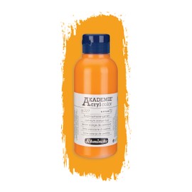 Schmincke - Akademie Acrylic Colour, Cadmium Orange Clay 250 ml, 23227027, Fine Artist Acrylic Paint, Brilliant, Highly Lightfast and Cadmium-Free, for Acrylic Painting, Mixed Media