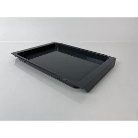 Single Delta Airlines 1/4 Tray Atlas 10.5"x7.5" Grey-Stackable