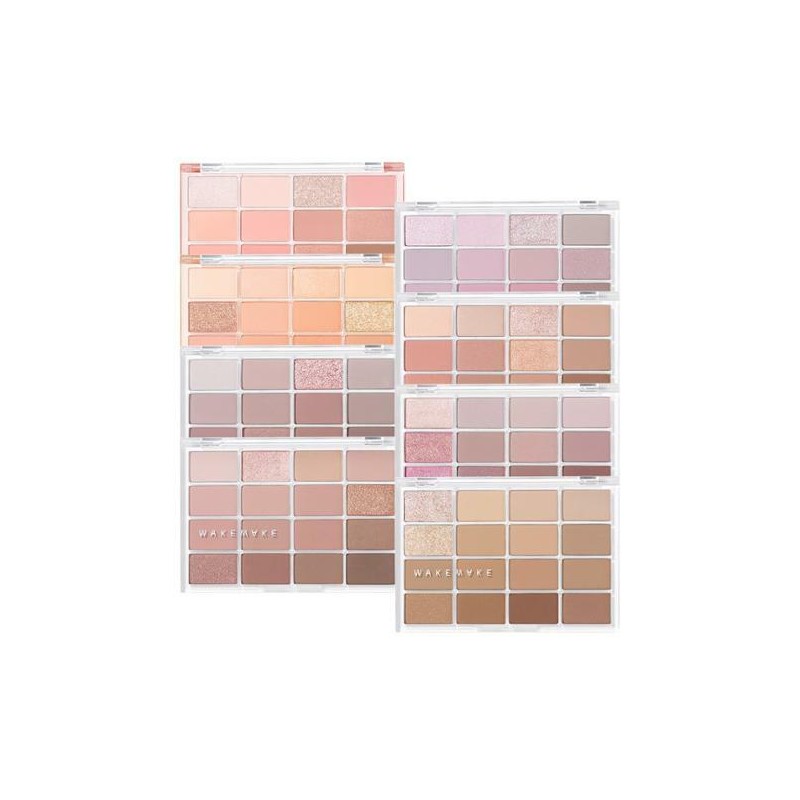 WAKEMAKE [NEW 16 color Palette] WAKEMAKE Soft Blurring Eye Palette