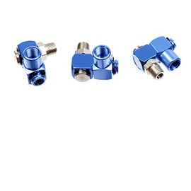 Vector Tools 3 Pack 360 Degree Swivel Air Hose Connector | 1/4" NPT