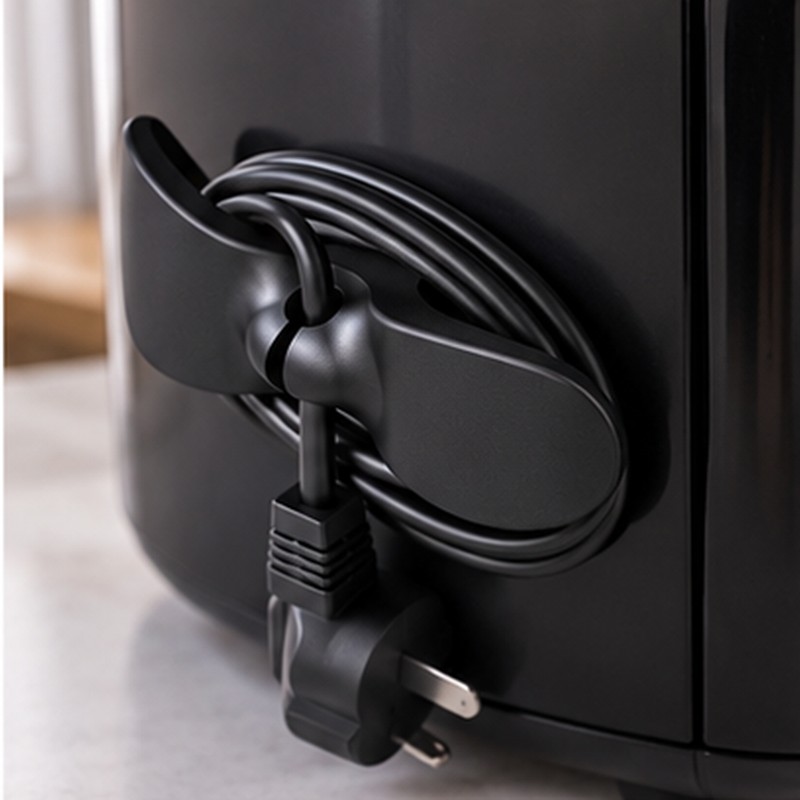 Adhesive Cord Organizer for Kitchen Appliances – Reusable Cable Winder