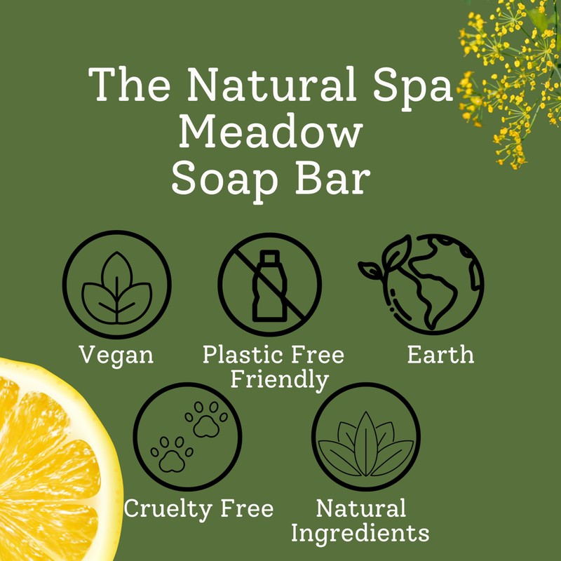 Soap on a Rope - Meadow - Plastic Free -