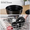 Greentainer Plastic Mixing Bowls with Lids Set for Kitchen, Nesting