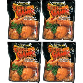 Williams Spicy Wings Seasoned Coating Mix - Spicy HOT - 5 Oz (4-Pack)