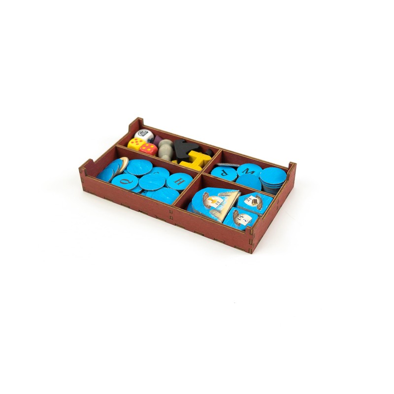 Gaming Trunk Organizer for Catan 5th Edition. Settlers Organizer