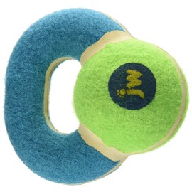 JW Pet Company 42208 Proten Kettle Ball for Pets, Small, Assorted Colors (Green/Pink or Green/Blue)