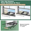 Marudina Upgraded No-Drill Window AC Bracket, Adjustable Window Air Conditioner
