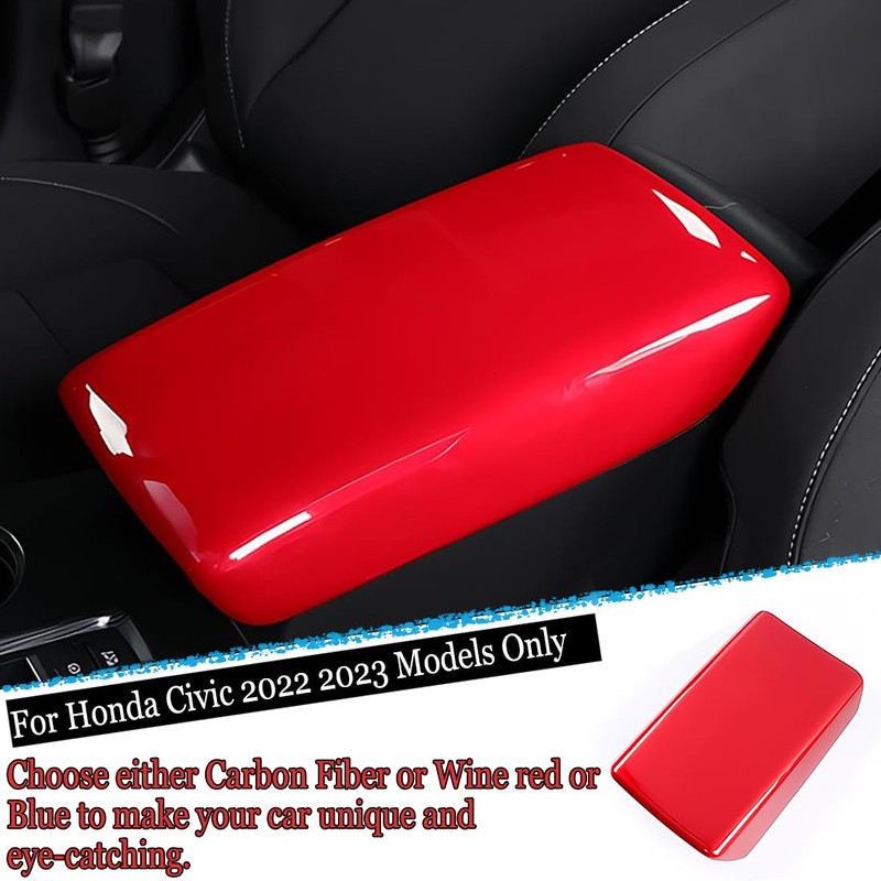 MUXEE 11th Gen Civic Center Console Armrest Box Panel Cover